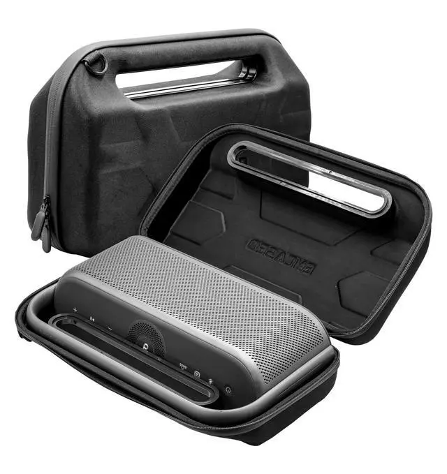 Alt view image 7 of 7 - Travel Case for Soundcore Motion X600 Bluetooth Speaker - Protective EVA Hard Shell with Carrying Handle (Black)