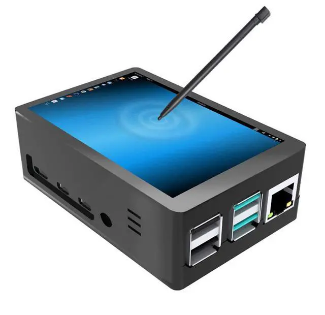 Main image of for Raspberry Pi 4 Touch Screen with Case, 3.5 inch Touchscreen with Fan, 320x480 Monitor TFT LCD Game Display