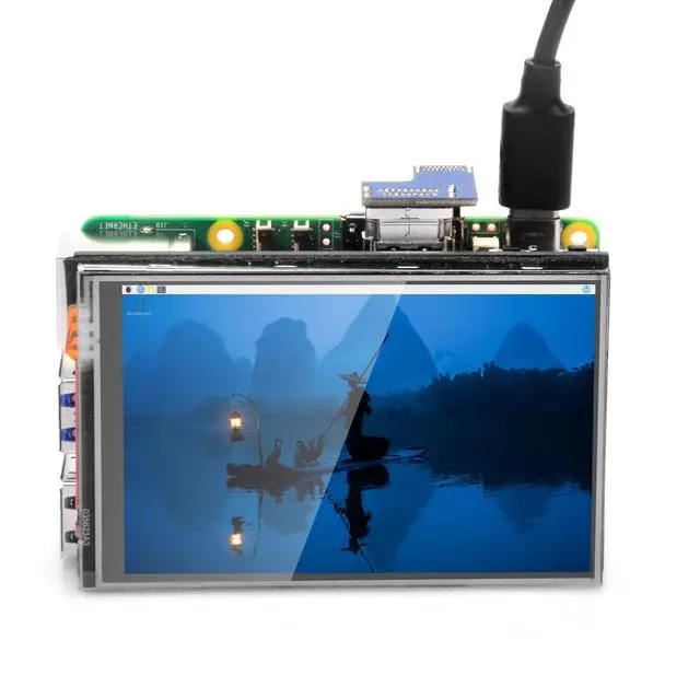 Alt view image 5 of 7 - 3.5" HDMI LCD Touch Screen for Raspberry Pi 5 4 3 2 with Stylus Pen