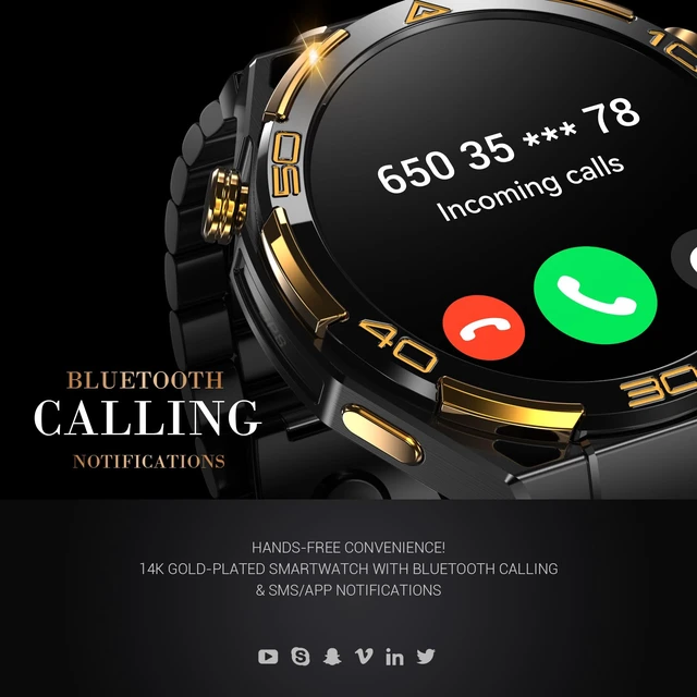 Alt view image 5 of 7 - Smart Watches for Men with GPS, 1.43AMOLED Screen Luxury Men's Watch with LED Flashlight & Compass,ChatGPT/7-Day Battery/IP68 Waterproof/Heart Monitor, 120+ Workout Modes for Android iPhone(2 Bands)
