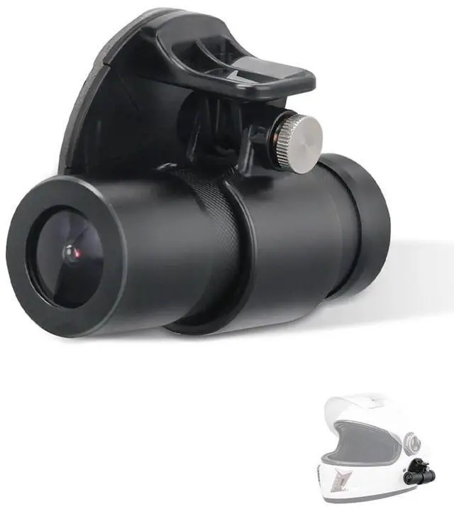 Main image of Helmet Camera, WiFi HD 1080P 150° Wide Angle Lens Intelligent Vibration Detection Power on/Off, Starlight Night Vision Waterpoof Bike Motorcycle Helmet Dash Camera, G-Sensor (Black)