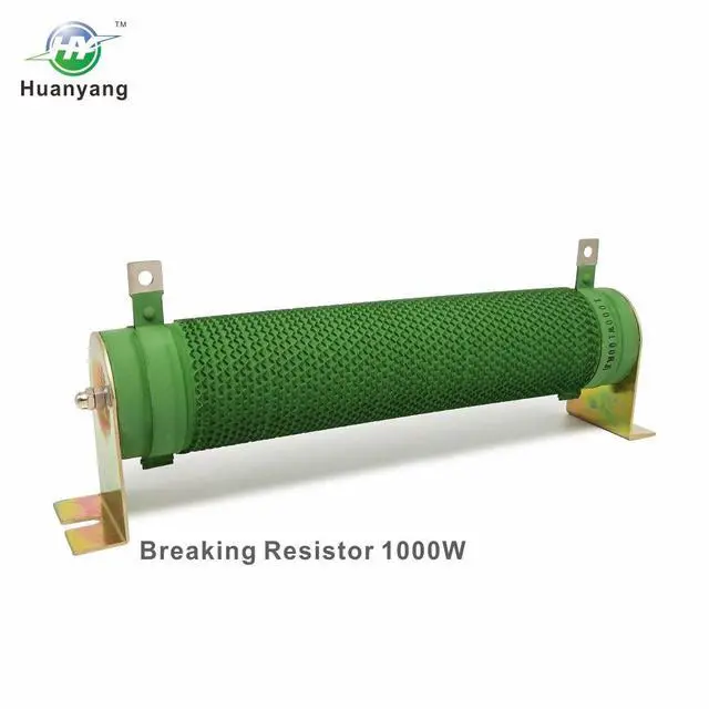 Alt view image 2 of 3 - Braking Resistor 1000w 100 Ohm Accessory for VFD 7.5kw Inverter