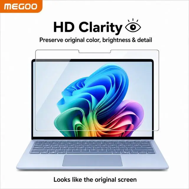 Alt view image 5 of 7 - Screen Protector for Surface Laptop 8 15" - 9H Tempered Glass, ArmorShield Series - Also Fits Laptop 7 15"