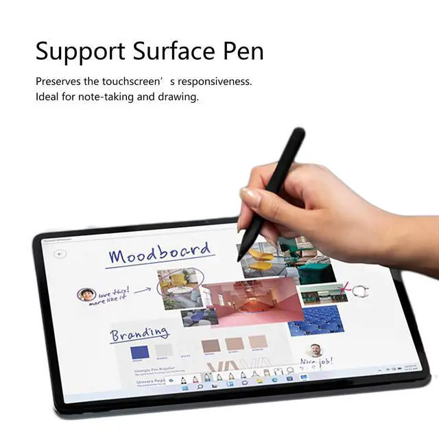 Alt view image 7 of 7 - Screen Protector for Surface Laptop 8 15" - 9H Tempered Glass, ArmorShield Series - Also Fits Laptop 7 15"