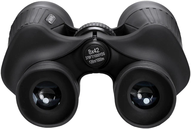 Alt view image 6 of 7 - 8x42mm X-Trail Binoculars Compact High Power, Ruby Multi-Coated Optics, 42mm Lens, Rubber Grip, Center Focus, for Bird Watching & Hunting
