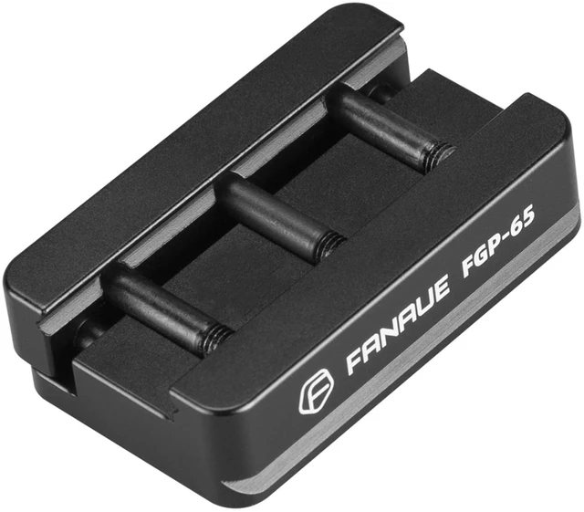 Main image of FGP-65 Picatinny Arca-Swiss Compatible Rail Plate with Anti-Slip Slot, CNC Machined Aluminum,Tripod Dovetail Adapter Mount