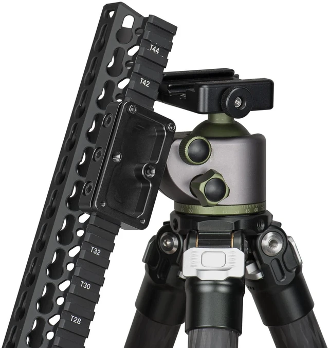Alt view image 6 of 7 - FGP-65 Picatinny Arca-Swiss Compatible Rail Plate with Anti-Slip Slot, CNC Machined Aluminum,Tripod Dovetail Adapter Mount