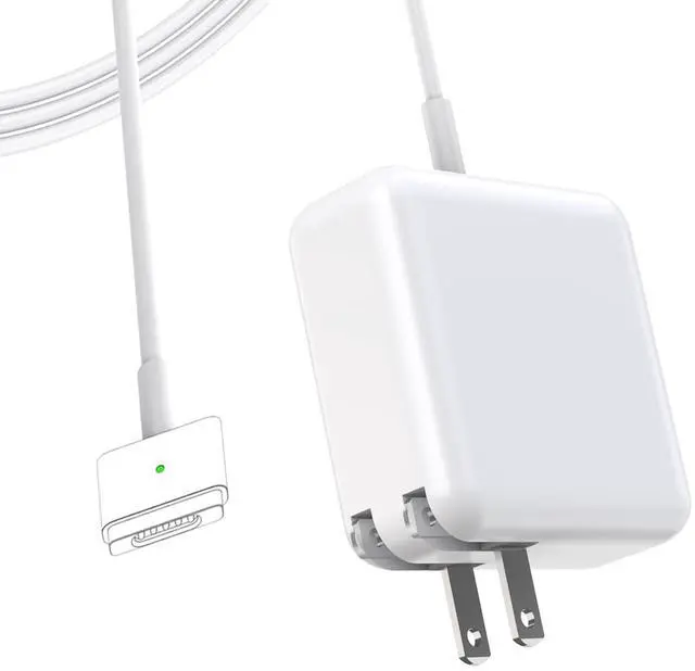 Main image of 45W Mac Book Air Charger Magnetic T-Tip Power Adapter (Between 2012-2017) | Mag 2 Laptop Charger Compatible with MacBook Air 11/13 " After 2012 with Model: A1465, A1466, A1435, A1436 MD223,MD224,MD231