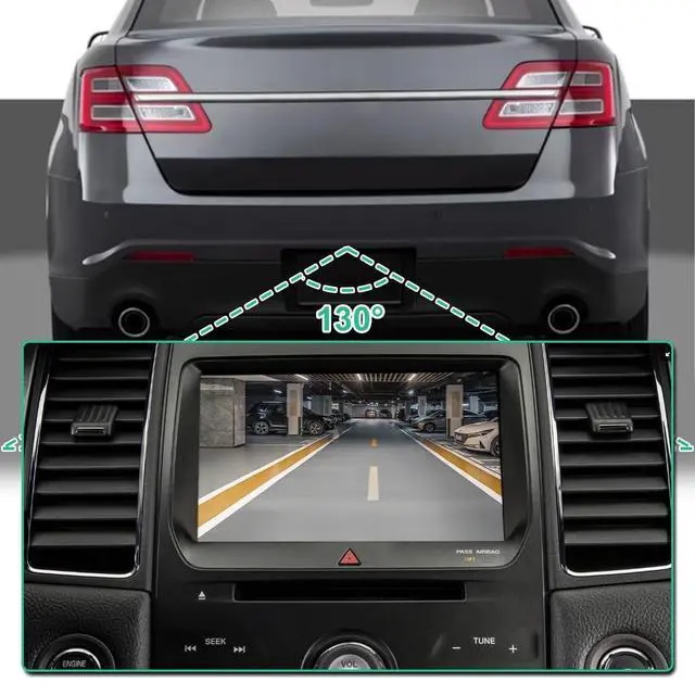 Alt view image 5 of 6 - EG1Z-19G490-A Rear View Backup Camera Replacement for Ford Taurus/Taurus Sho/Taurus Police 2013-2019, Replaces OE# DG1Z-19G490-A, 592-224 by