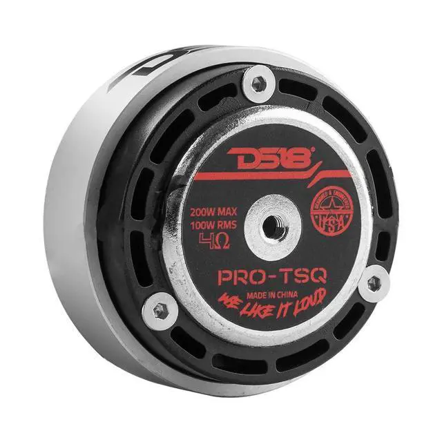 Alt view image 4 of 6 - PRO-TSQ PRO 1.9" Surface High Compression Neodymium Super Bullet Tweeter 100 Watts 1" Aluminum 4-Ohm Vc - PRO Tweeters are The Best in The Pro Audio and Voceteo Market (Pair)