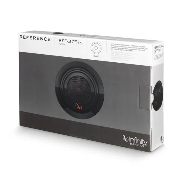 Alt view image 3 of 3 - REF-275tx 135W Reference Series Edge-Driven Textile Car Tweeters, 3/4"