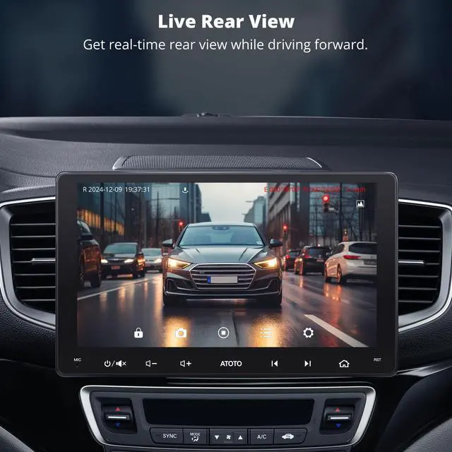 Alt view image 4 of 7 - AC-RCR04W 1080P Rearview Recording Camera,HDR,145° Wide Angle, LRV, IP67 Waterproof, BLC, for S8 UN/MS/PN (S8L/GEN4/ PN Only for Live Rear View and Reverse View, Not for Recording)