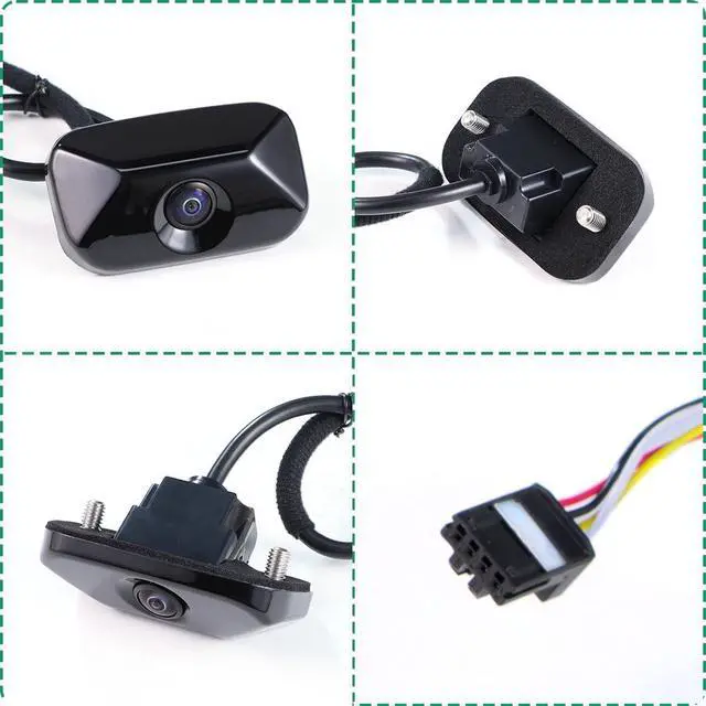 Alt view image 5 of 6 - 95760-2K100 Rear View Backup Camera Fit for Kia Soul 2010 2011 2012 2013, Parking Assist Cam Replaces OE Number 957602K100, 957602K100I7 / 95760-2K100-I7 (Black)