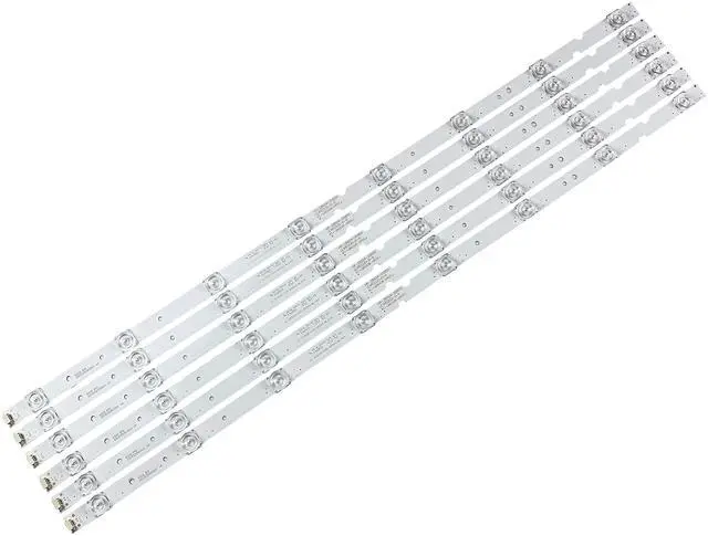 Main image of 6 Pieces LED Backlight Strips for TCL 65'' TV JL.D65081330-365AS-M_V03 65D6 65S421 65S423 65S425 65HR330M08A1
