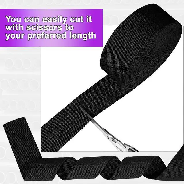 Alt view image 4 of 7 - 1.5" ID Nylon Protective Hose Sleeve, Nylon Protective Sleeve Nylon Protective Sheath Nylon Cable Cover for Welding Torch Hydraulic Hose, 25' Length, Black