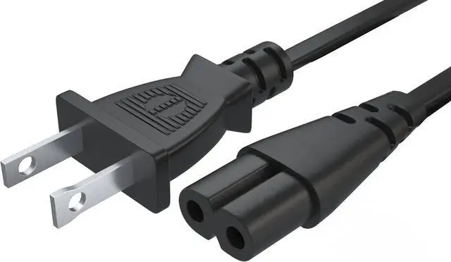 Main image of 10FT Long Canon Printer Power Cord Cable for Canon PIXMA MG/MP/MX/IP Series Printers, 2 Prong Power Cable for HP, Lexmark, Dell, Brother, Epson Many Different Other Model Replacement Cable