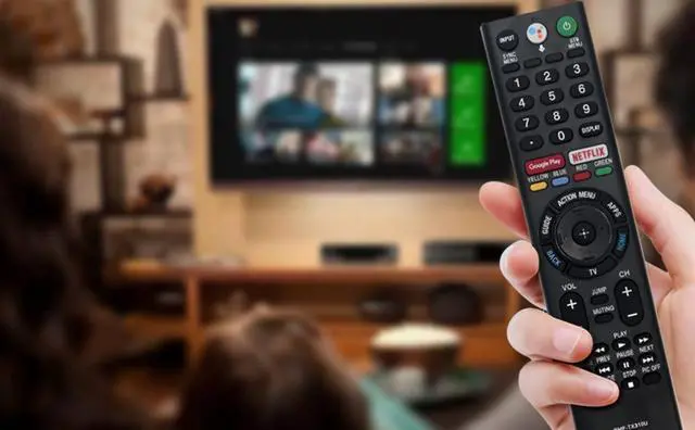Alt view image 2 of 7 - RMF-TX310U Replace Voice Remote Control with Mic fit for Sony 4K Smart | Bravia TV XBR-43X800G XBR-75X800G XBR-65X800G XBR-49X800G XBR-55X800G XBR-85X900F XBR-49X900F XBR-75X900F XBR-65X900F