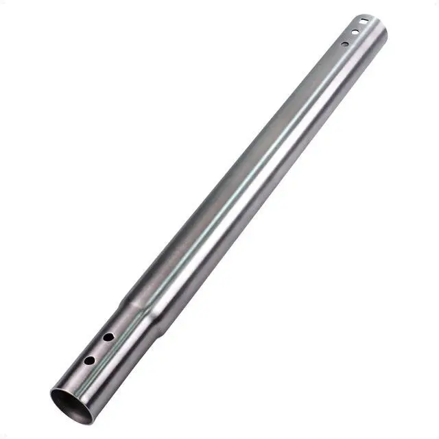 Main image of 15 inch Stainless Steel Extension Pole for J-Max Antenna Mounts | Fits all J-Max Antenna Mast Models, Swaged End & Pre-Drilled Holes, Includes Stainless Hardware - ANT-800-X15