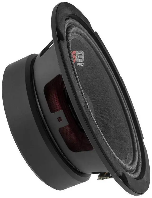 Alt view image 3 of 7 - 4X 6.5 Midrange Speakers 480W Max 140W RMS 8 Ohm with 2X Pair of Fast Ring Foam Speaker Baffle - Quality Audio Door Speakers for Car or Truck Stereo Sound System