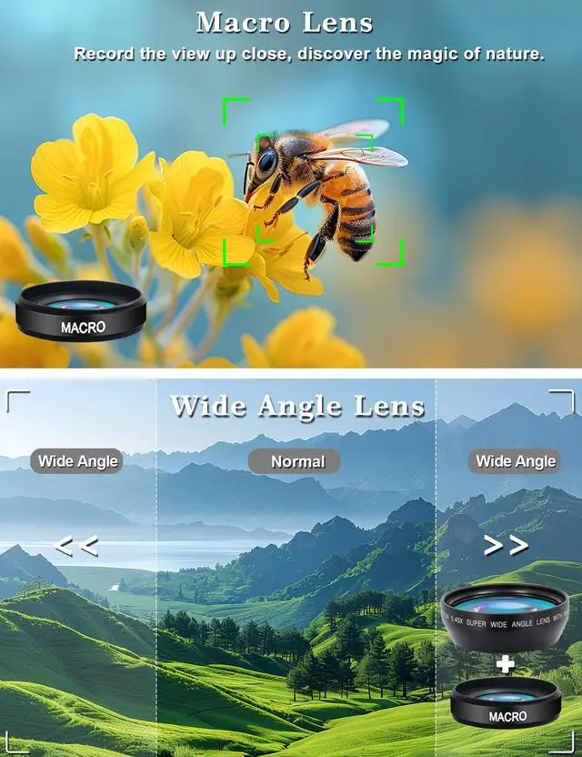 Alt view image 3 of 7 - 4K 56MP Vlogging Camera for YouTube, 16X Zoom Anti-Shake for Beginners | 3" flip screen, Wide-angle and Macro lenses, 2 batteries, Compact Point and Shoot, for YouTube, Travel, Teens, Students