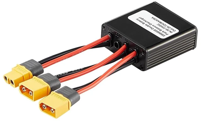 Main image of Electric Bike Dual Battery Discharge Converter 40A 24-72VDC Dual Battery Pack Switch Balancer Double Battery Parallel Module with XT60 Plug for 750w 1000w Motor