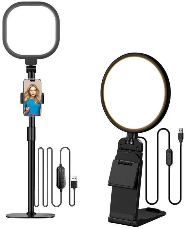Main image of Lighting for Video Conference, Desk Ring Light for Phone/Laptop/Webcam/Monitor/Computer