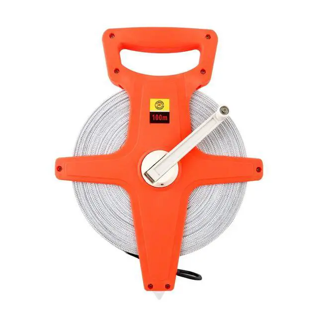 Alt view image 2 of 5 - Tape Measure, 1/2" x 330' Open Reel Dual Sided Fiberglass Tape Measure for Engineer, Yard and Field, Measuring Tape