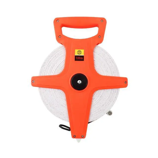 Alt view image 3 of 5 - Tape Measure, 1/2" x 330' Open Reel Dual Sided Fiberglass Tape Measure for Engineer, Yard and Field, Measuring Tape