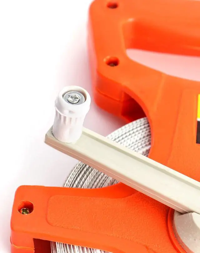 Alt view image 2 of 7 - Open Reel Tape Measure, Fibreglass Surveyors Tape, 50M /165 FT