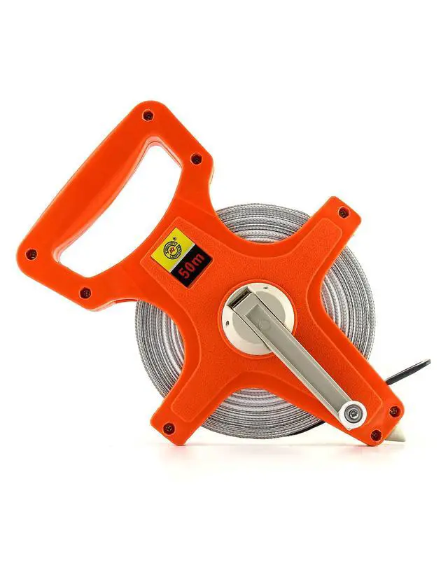 Alt view image 6 of 7 - Open Reel Tape Measure, Fibreglass Surveyors Tape, 50M /165 FT
