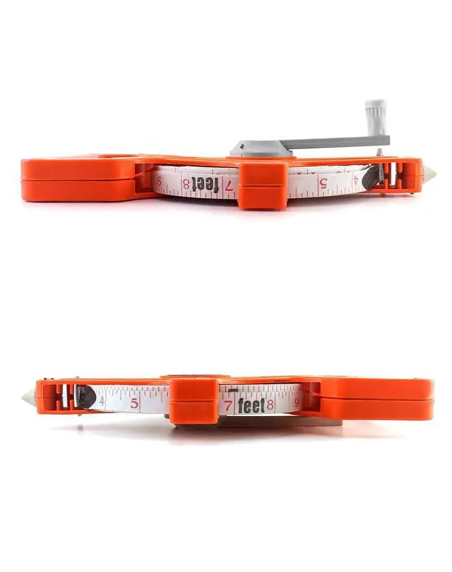 Alt view image 7 of 7 - Open Reel Tape Measure, Fibreglass Surveyors Tape, 50M /165 FT