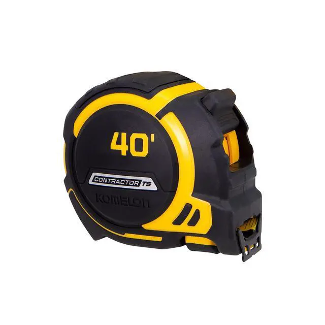 Alt view image 2 of 3 - 40-Ft Contractor TS Wide Blade Tape Measure with Backside Printing, Manual Lock, Long Standout (93440)