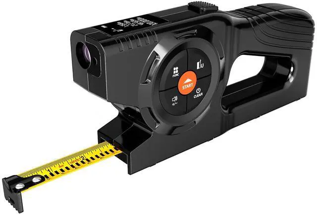 Main image of 3-in-1 Digital Tape Measure, 196Ft Laser Measurement Tool & Auto Lock Tape with Instant Digital Readout and Green Laser Extension, Measuring List with Memory