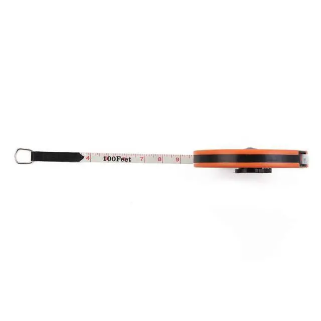Alt view image 7 of 7 - 302910 Long Fiberglass Tape Measure Double Face Printing Inch/Metric for Construction Work (66ft / 20m)