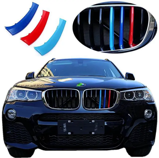 Main image of Tricolored Grille Insert Trims Compatible with BMW 2011-2017 F25 X3