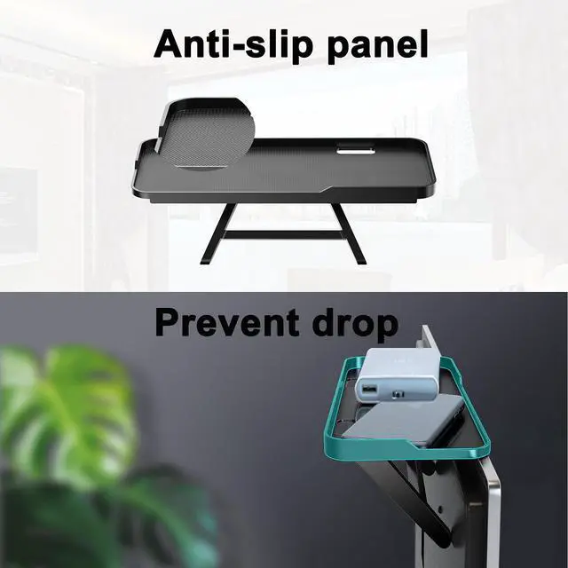 Alt view image 3 of 7 - TV Screen Top Shelf Monitor Shelf Adjustable Computer Screen for Office Desk,Cellphone Stand,Media Box, Game Console,Router 11.8x4.7 inch TV Tray Stand Mount Storage Organizer Bracket 1 Piece