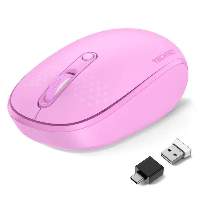 Main image of Wireless Mouse,Bluetooth Mouse (BT5.3/5.0 & 2.4G) with USB Receiver Silent Optical Computer MiceWide Compatibility