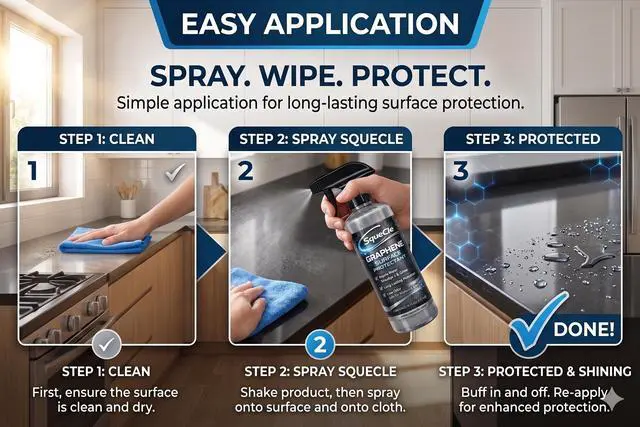 Alt view image 7 of 7 - Countertop & Surface Protectant Spray 16 oz
