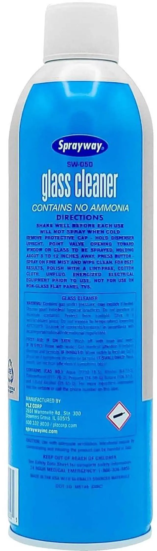 Alt view image 3 of 6 - Glass Cleaner with Foaming Spray for a Streak-Free Shine for Home and Automotive Use, 19 oz., Pack of 12