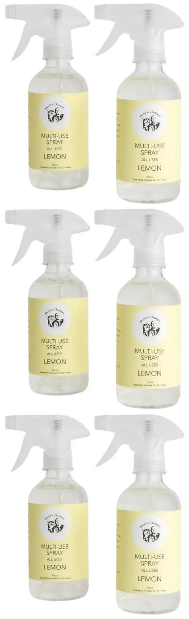 Main image of Lemon Multi-Surface Cleaner, 10 Fl Oz, 6 Pack