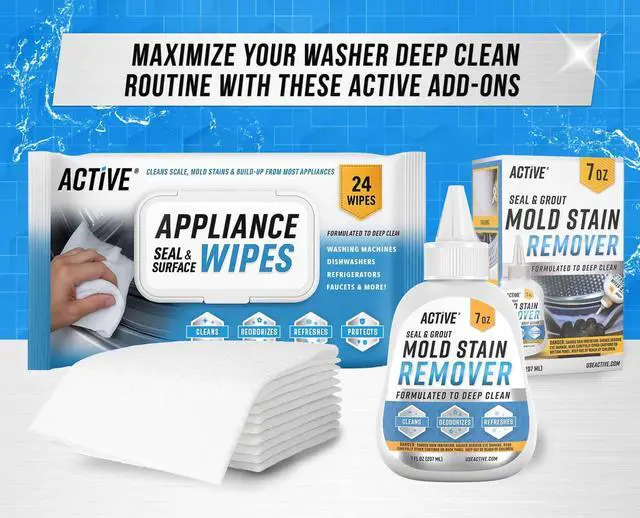 Alt view image 7 of 7 - Washing Machine Cleaner for Pet Owners Enzymatic Deep Clean Descaler for Cat & Dog Hair, Urine, Odor, Residue, 24 Septic-Safe Tablets for Top Load, Front Loader, HE Washer Tub - 1 Year Supply
