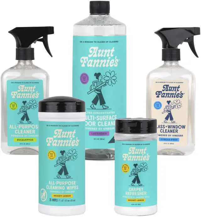 Main image of Whole Home Cleaning Bundle: All Purpose Spray, Floor Cleaner, Glass & Window Cleaner, Multi-Surface Wipes, Carpet Refresher