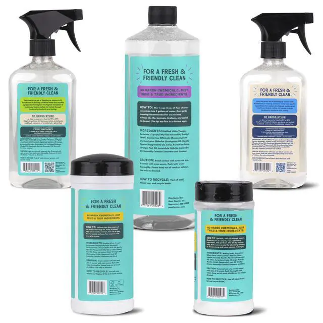 Alt view image 7 of 7 - Whole Home Cleaning Bundle: All Purpose Spray, Floor Cleaner, Glass & Window Cleaner, Multi-Surface Wipes, Carpet Refresher