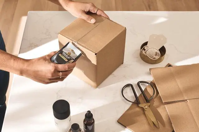 Alt view image 2 of 7 - Max Strength Clear Packing Tape with Dispenser 6 Rolls of Maximum Strength Heavy Duty Packaging Tape for Shipping & Moving, Strong Packing Tape for Boxes, 1.88 Inch x 22 Yards, Clear (284983)