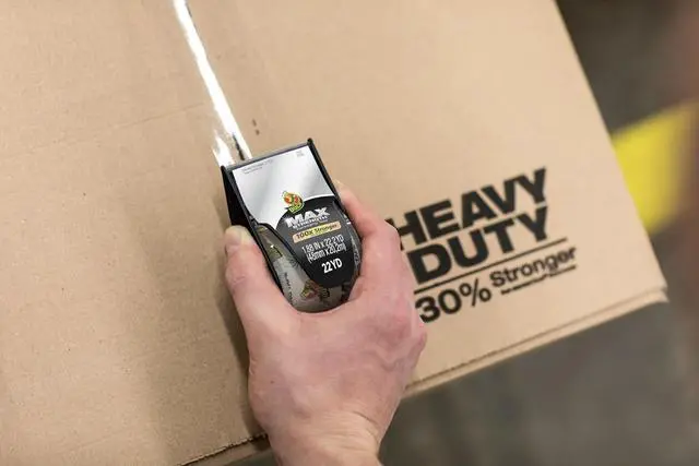 Alt view image 4 of 7 - Max Strength Clear Packing Tape with Dispenser 6 Rolls of Maximum Strength Heavy Duty Packaging Tape for Shipping & Moving, Strong Packing Tape for Boxes, 1.88 Inch x 22 Yards, Clear (284983)