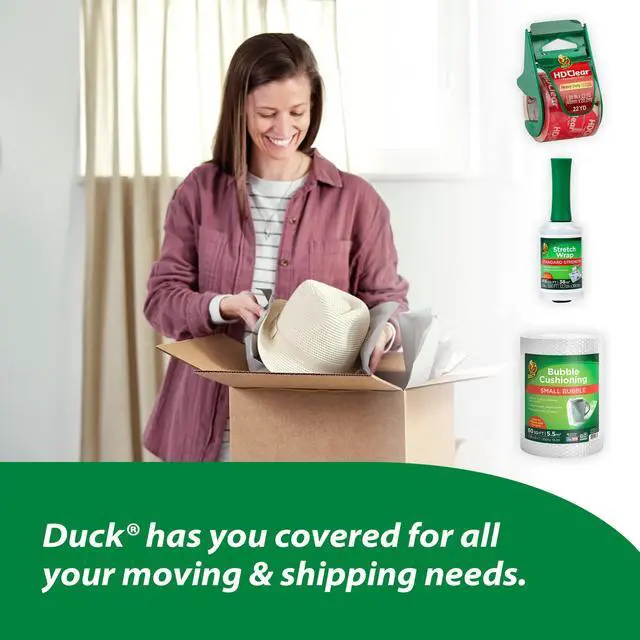 Alt view image 6 of 6 - HD Clear Packing Tape Dispensers - 6 Rolls of Heavy Duty Shipping and Moving Packing Tape - Clear Strong Packaging Tape for Boxes, Packing and Moving Supplies - 1.88 In. x 22.2 Yards (287732)