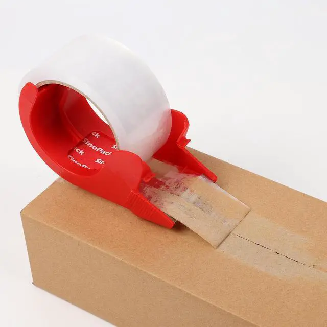 Alt view image 4 of 7 - Clear Packaging Tape with Dispenser 2Pack 1.88Inches X 55Yds Clear Packing Tape for Shipping and Moving, Strong Sealing on All Box Types SinoPack