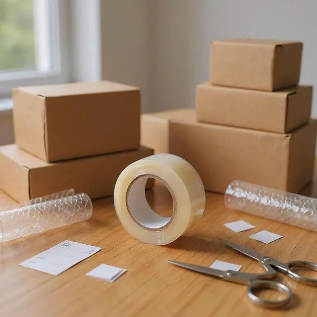 Alt view image 4 of 4 - Heavy Duty Clear Packing Tape, 1.89" x 200 Yards Industrial Strength Shipping Tape for Moving, Storage, and Box Sealing High-Tack Adhesive, Moisture & Temperature Resistant
