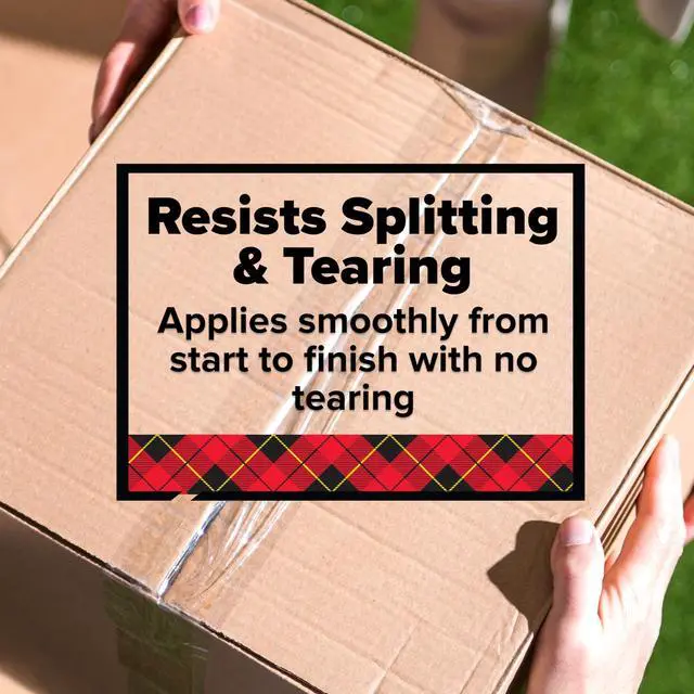 Alt view image 5 of 7 - Heavy Duty Moving Packing Tape, Clear, Makes Packing Easier & Quieter, 1.88 in. x 22.2 yd., 6 Tape Roll with Dispensers