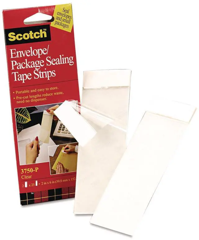 Main image of Tape Sheets 3750P, Clear, 2 in. x 6 in., 2 pads